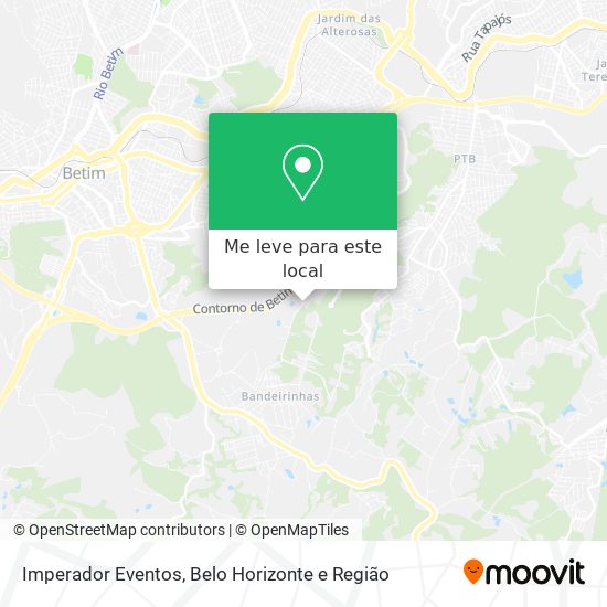 Imperador Eventos mapa