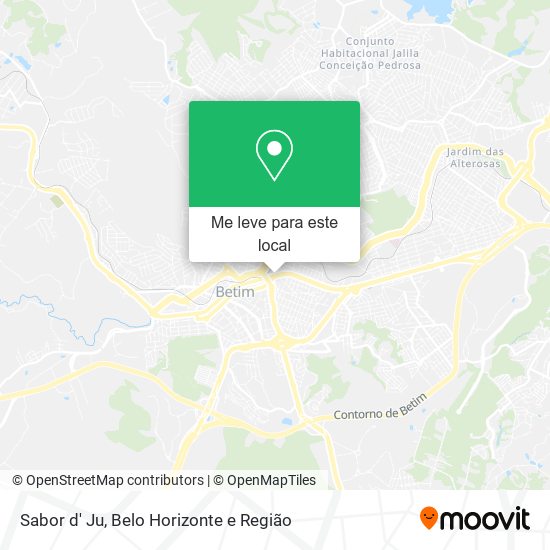 Sabor d' Ju mapa