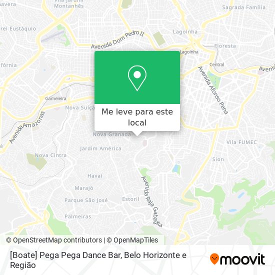 [Boate] Pega Pega Dance Bar mapa