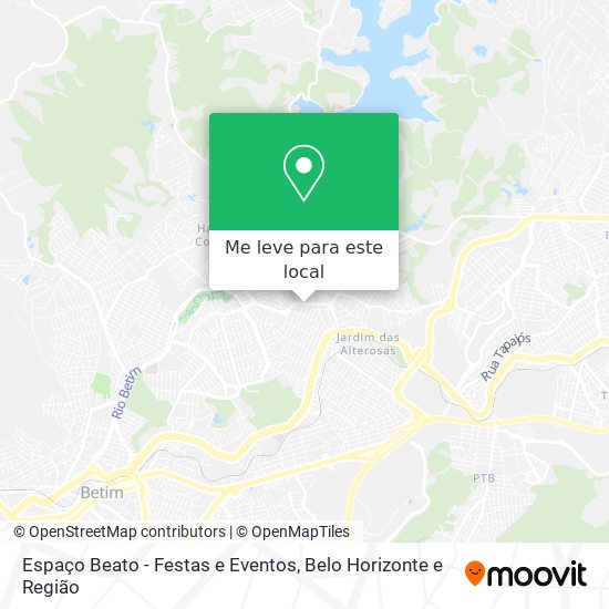 Espaço Beato - Festas e Eventos mapa