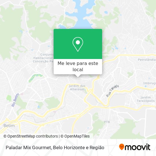 Paladar Mix Gourmet mapa