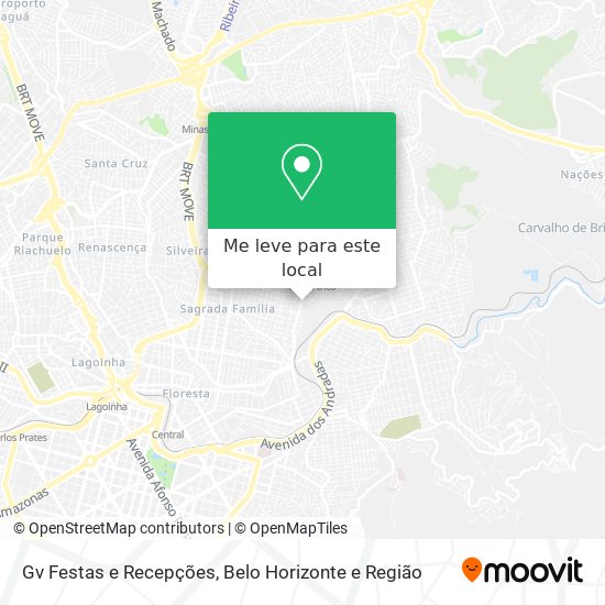 Gv Festas e Recepções mapa