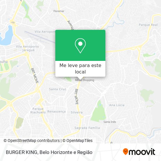 BURGER KING mapa