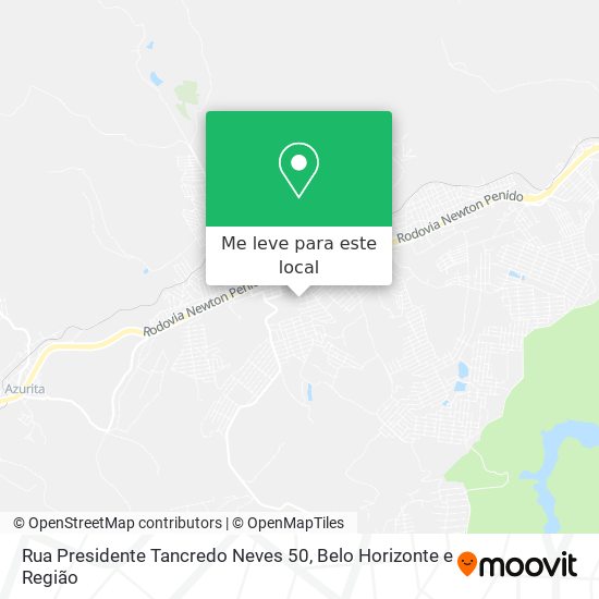 Rua Presidente Tancredo Neves 50 mapa