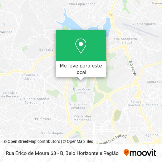 Rua Érico de Moura 63 - B mapa