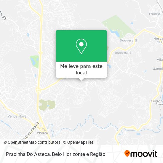 Pracinha Do Asteca mapa