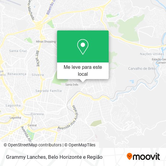 Grammy Lanches mapa