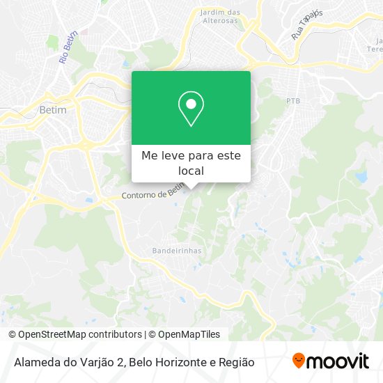 Alameda do Varjão 2 mapa