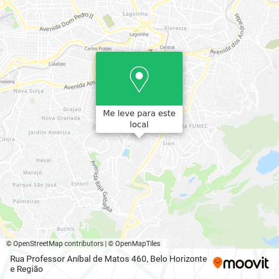 Rua Professor Aníbal de Matos 460 mapa