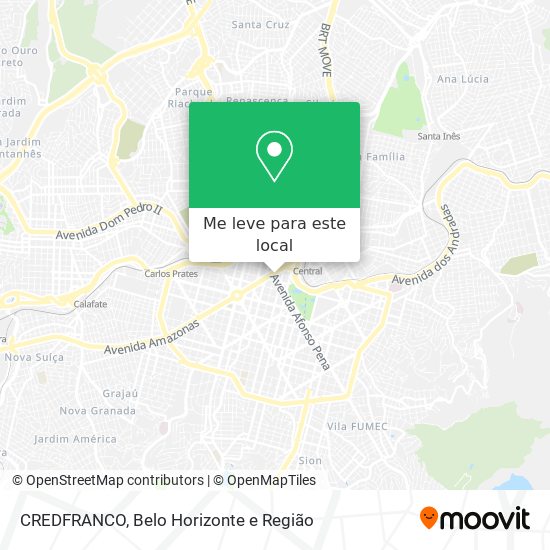 CREDFRANCO mapa