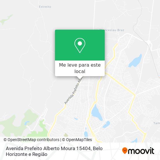 Avenida Prefeito Alberto Moura 15404 mapa
