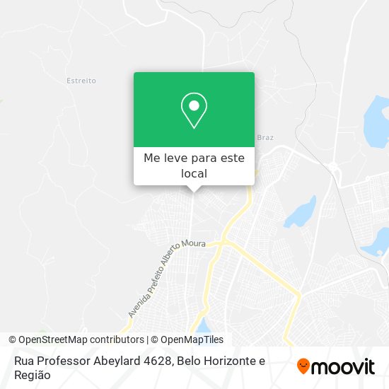 Rua Professor Abeylard 4628 mapa