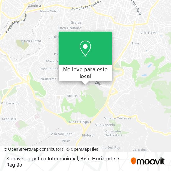 Sonave Logística Internacional mapa