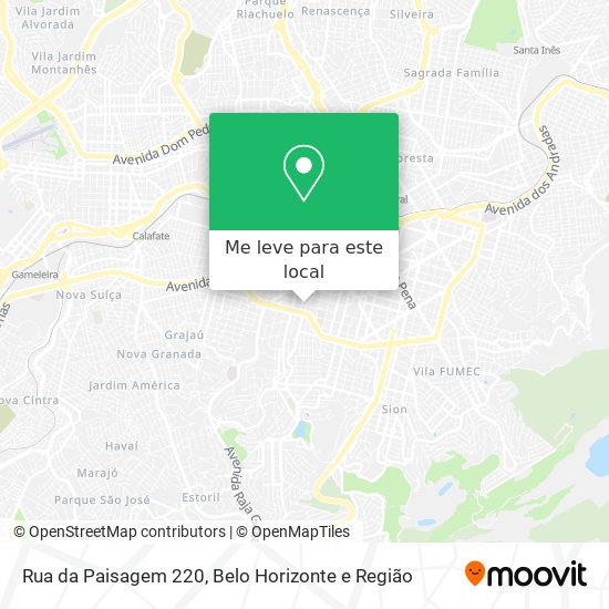 Rua da Paisagem 220 mapa