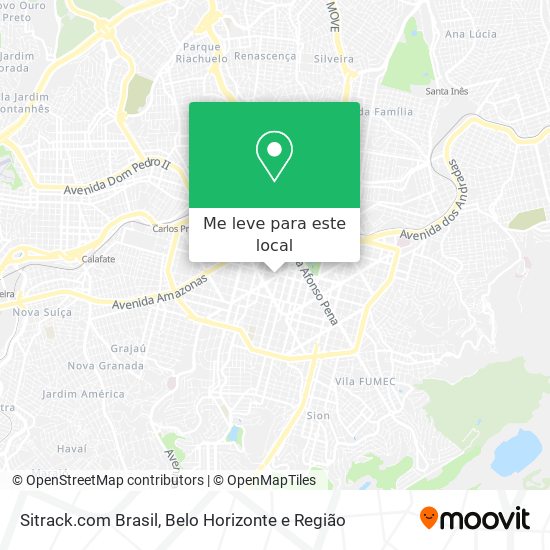 Sitrack.com Brasil mapa