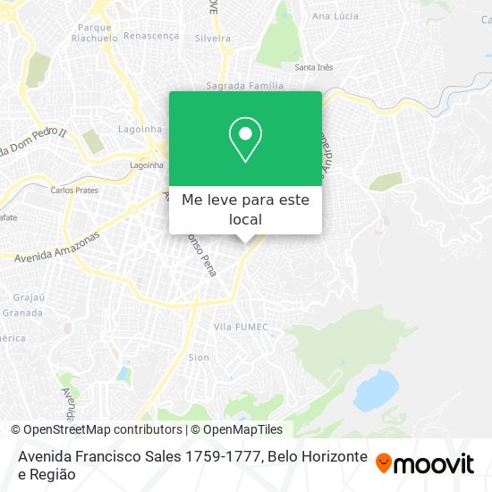 Avenida Francisco Sales 1759-1777 mapa