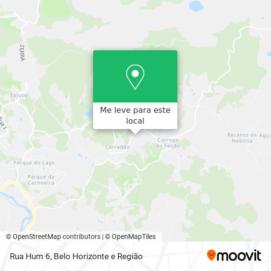 Rua Hum 6 mapa