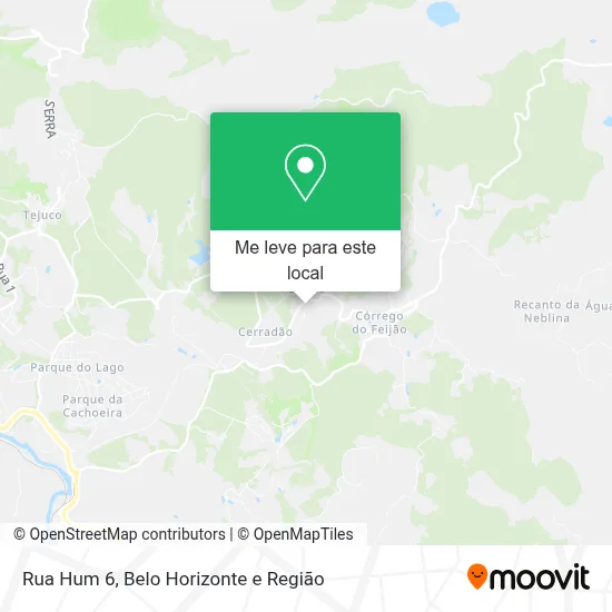 Rua Hum 6 mapa