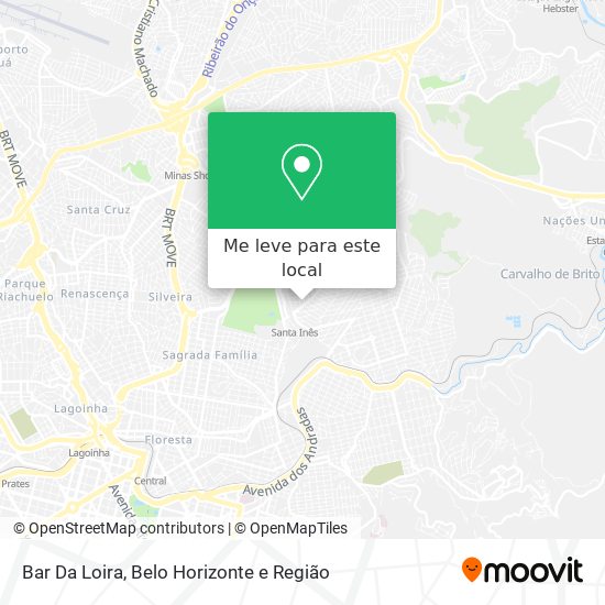 Bar Da Loira mapa