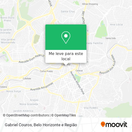Gabriel Couros mapa