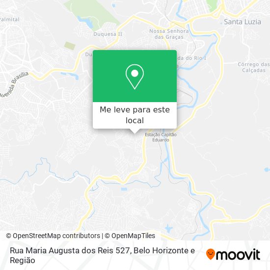 Rua Maria Augusta dos Reis 527 mapa