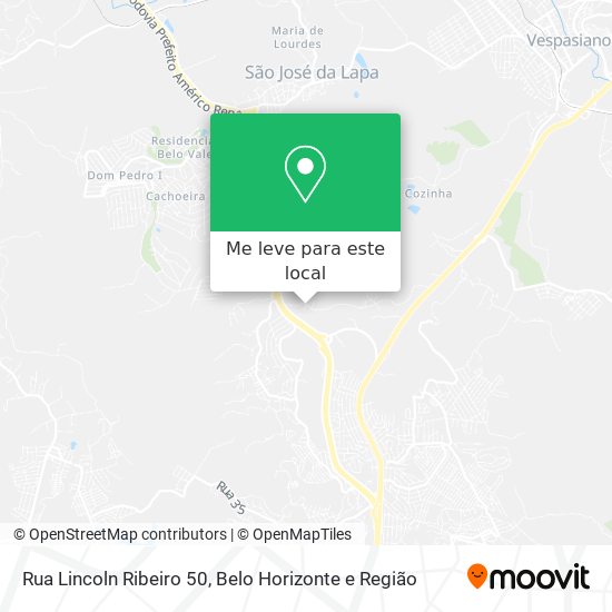 Rua Lincoln Ribeiro 50 mapa