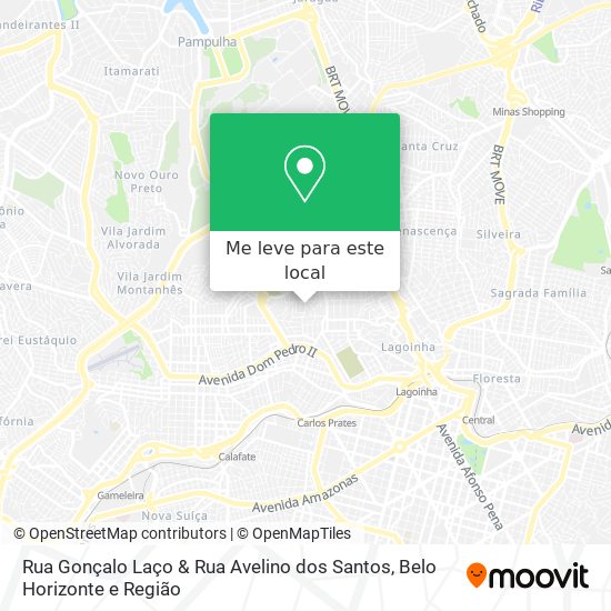 Rua Gonçalo Laço & Rua Avelino dos Santos mapa