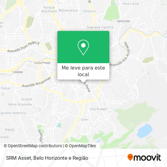 SRM Asset mapa
