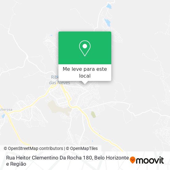 Rua Heitor Clementino Da Rocha 180 mapa