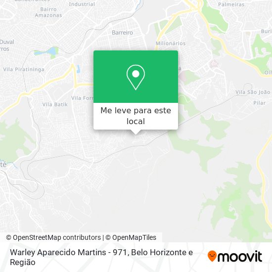 Warley Aparecido Martins - 971 mapa