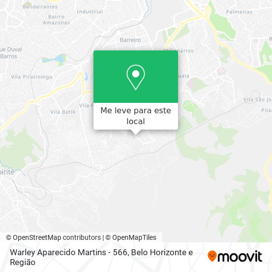Warley Aparecido Martins - 566 mapa