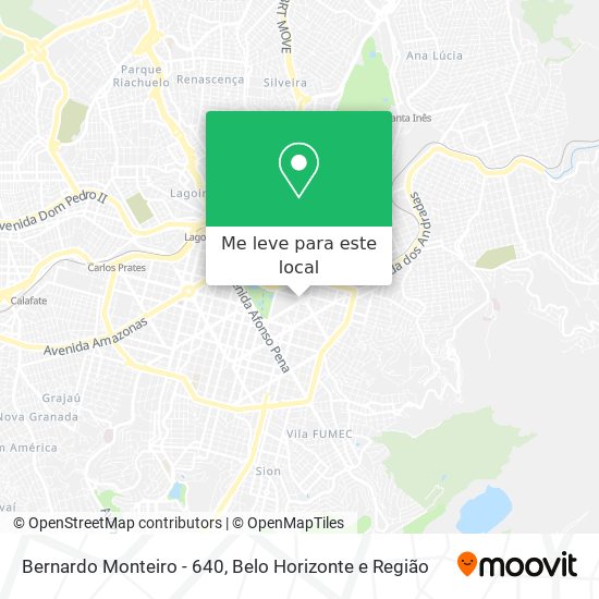 Bernardo Monteiro - 640 mapa