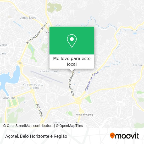 Açotel mapa