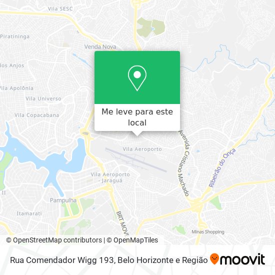 Rua Comendador Wigg 193 mapa