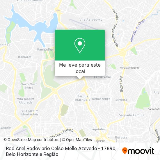 Rod Anel Rodoviario Celso Mello Azevedo - 17890 mapa