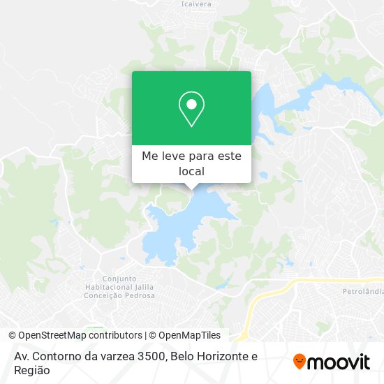 Av. Contorno da varzea 3500 mapa