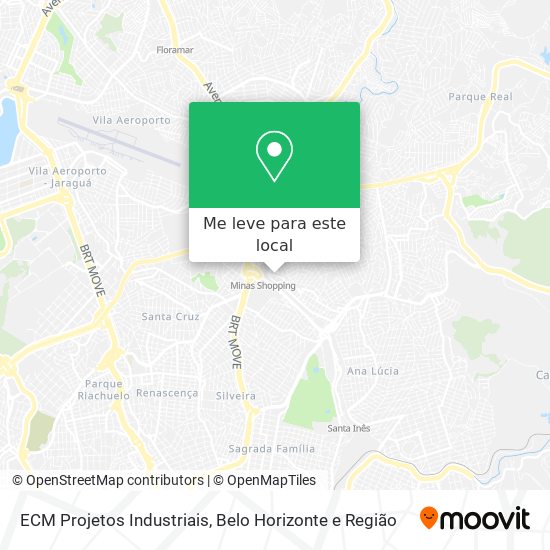 ECM Projetos Industriais mapa