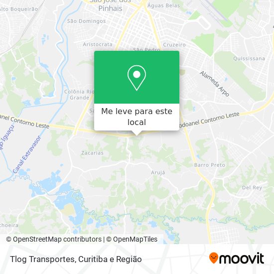 Tlog Transportes mapa