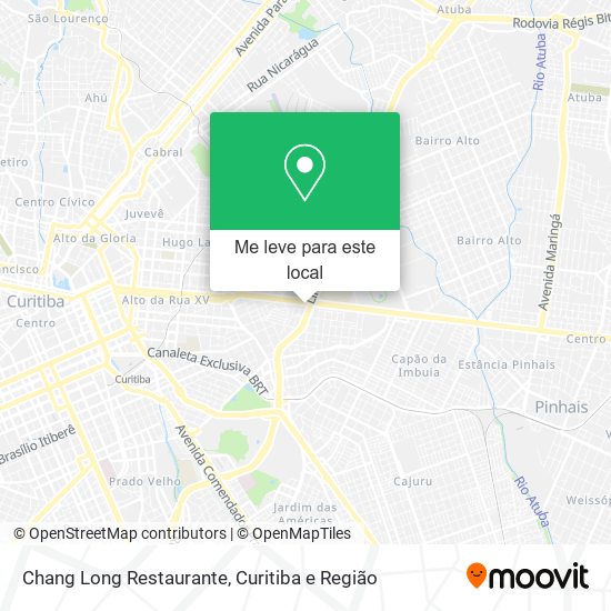 Chang Long Restaurante mapa