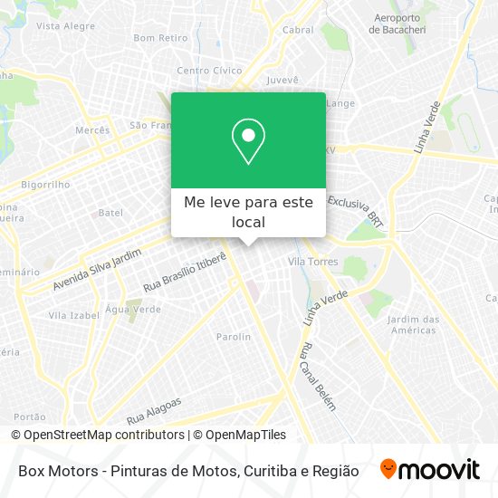 Box Motors - Pinturas de Motos mapa