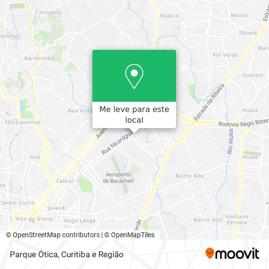 Parque Ótica mapa