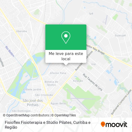 Fisioflex Fisioterapia e Stúdio Pilates mapa
