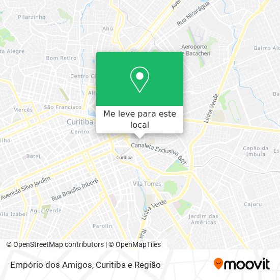 Empório dos Amigos mapa