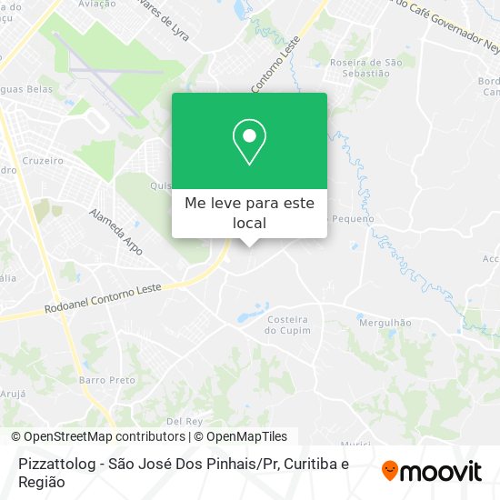 Pizzattolog - São José Dos Pinhais / Pr mapa
