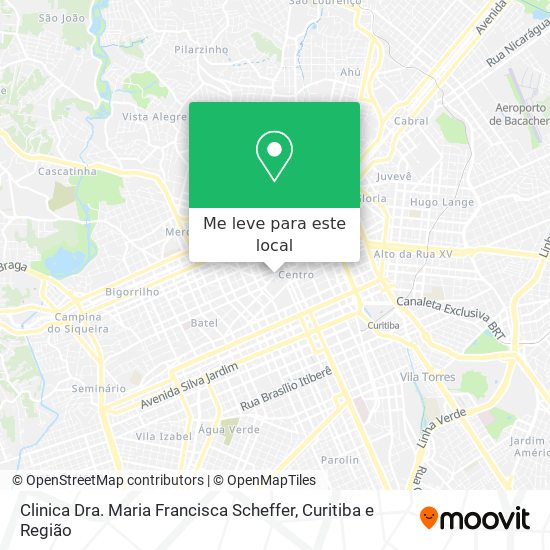 Clinica Dra. Maria Francisca Scheffer mapa