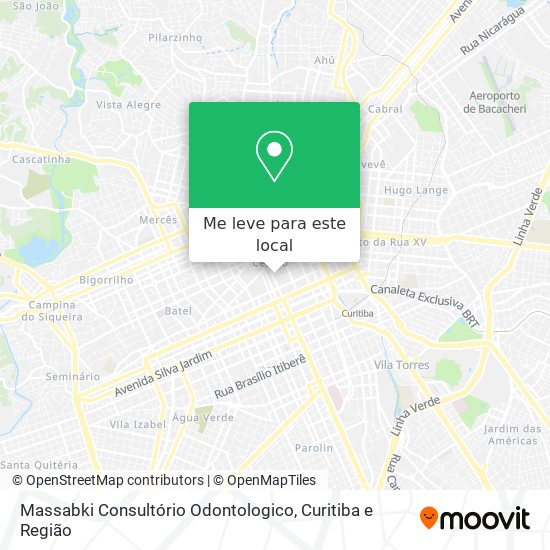 Massabki Consultório Odontologico mapa