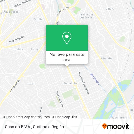 Casa do E.V.A. mapa