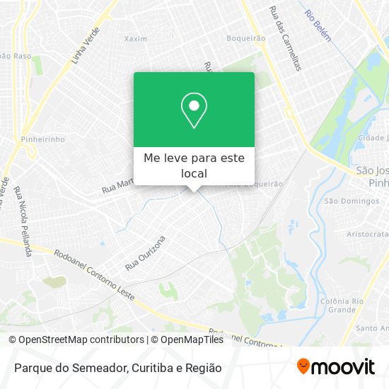 Parque do Semeador mapa