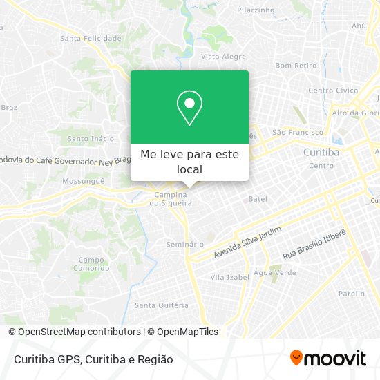 Curitiba GPS mapa