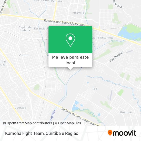 Kamoha Fight Team mapa